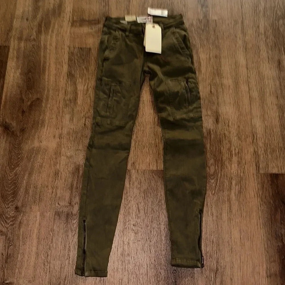 CURRENT ELLIOT FLAT POCKET CARGO SIZE 24 NWT $268 - Picture 5 of 16